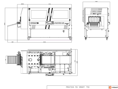 minipack Pratika 55 Smart T50 Integrated Tunnel Automatic Packaging Machine (2).webp