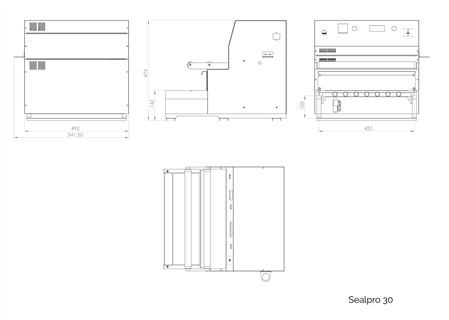 minipack Sealpro 30 SemiAutomatic CounterTop - 380x270x120 mm (2).webp
