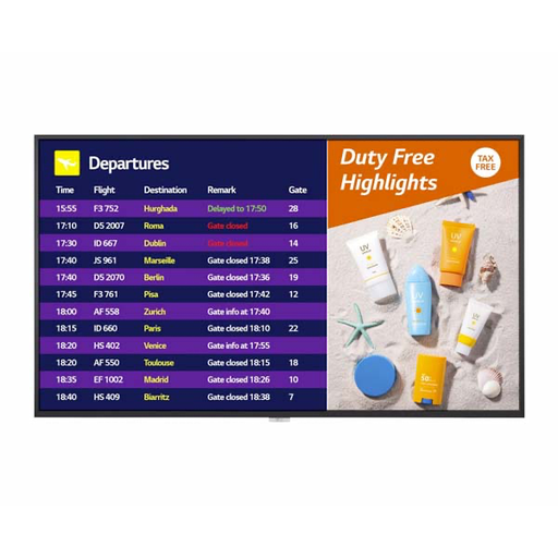 LG Digital Signage Display | 65″, 55″, 49″ | UH7F Series