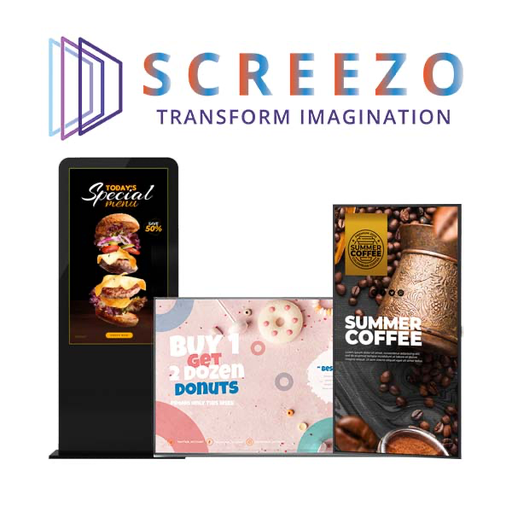 SCREEZO DIGITAL SIGNAGE SOLUTION